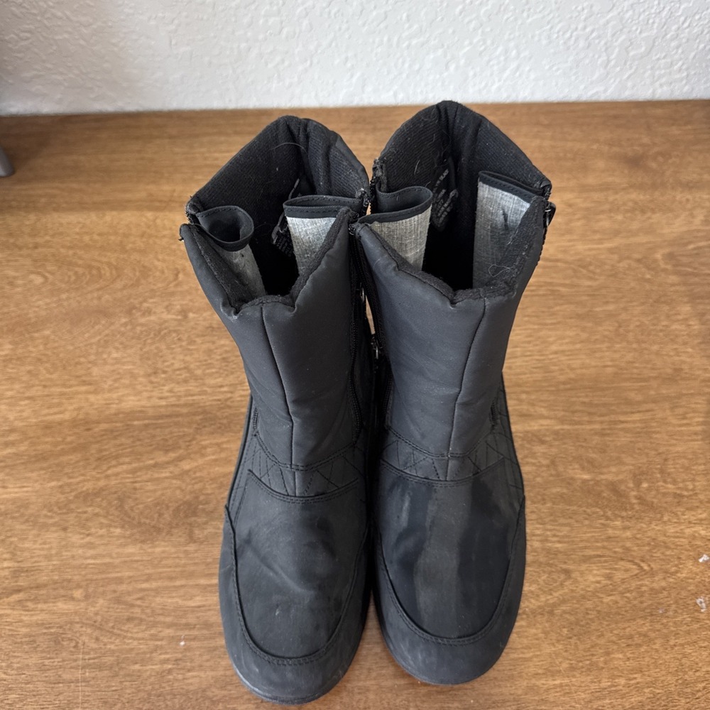 Totes Women's Winter Boots Style Kaitlyn  Black Size 8 - Picture 5 of 9